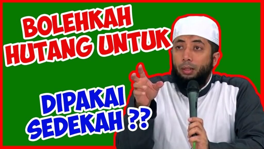 Hukum Bersedekah Dengan Uang Pinjaman, Begini Menurut Islam 1 Hukum Bersedekah Dengan Uang Pinjaman