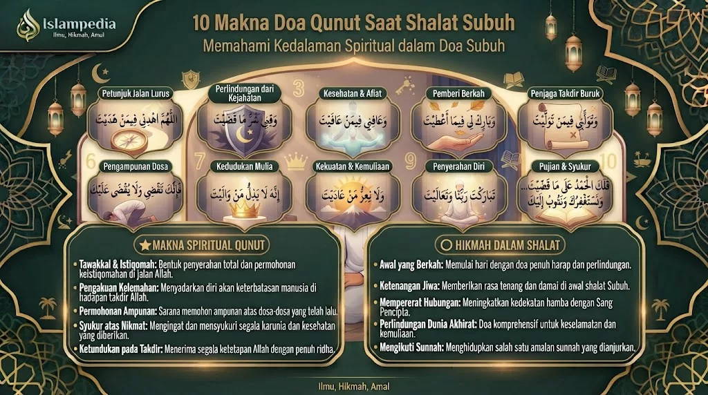10 Makna Doa Qunut Saat Shalat Subuh