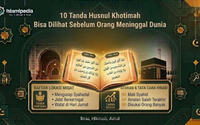 10 Tanda Husnul Khotimah Bisa Dilihat Sebelum Orang Meninggal Dunia