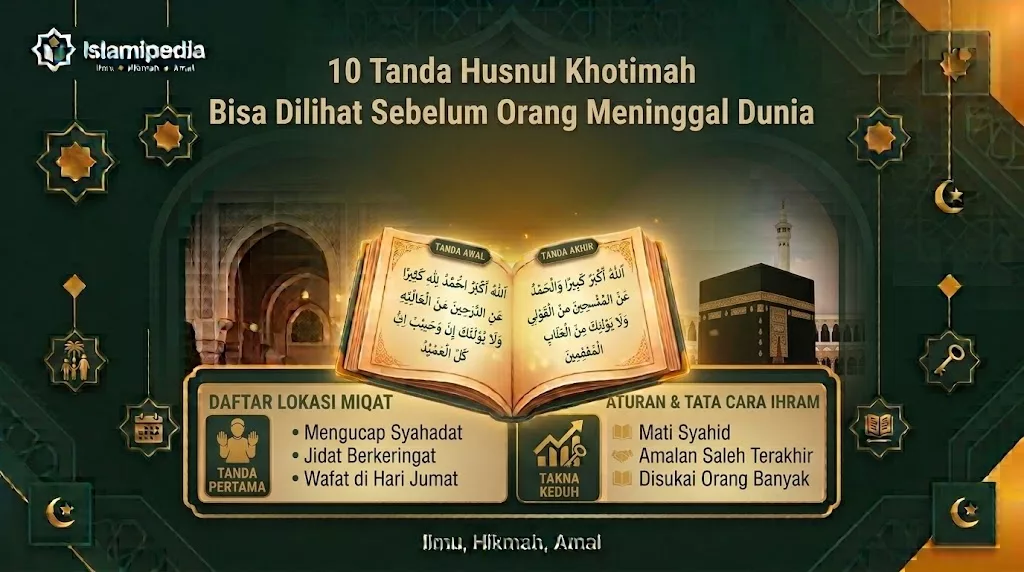 10 Tanda Husnul Khotimah Bisa Dilihat Sebelum Orang Meninggal Dunia
