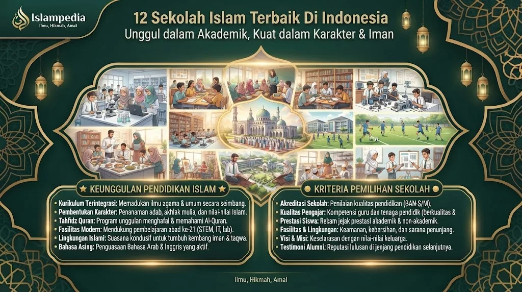 12 Sekolah Islam Terbaik Di Indonesia