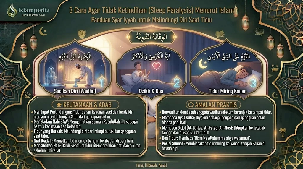 3 Cara Agar Tidak Ketindihan Menurut Islam