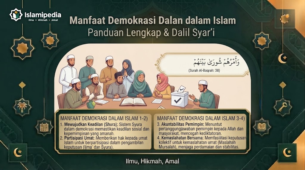 4 Manfaat Demokrasi dalam Islam