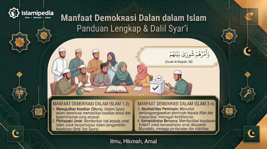 4 Manfaat Demokrasi dalam Islam