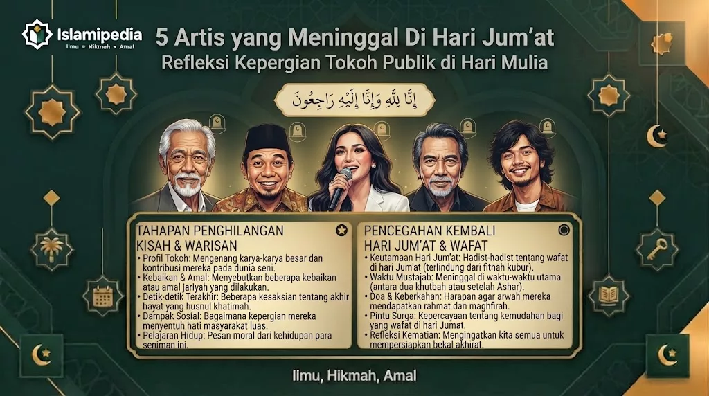 5 Artis yang Meninggal Di Hari Jum’at