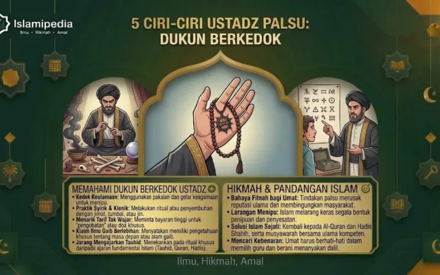 5 Ciri ciri Ustadz Palsu Dukun Berkedok