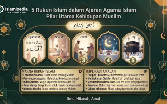 5 Rukun Islam dalam Ajaran Agama Islam