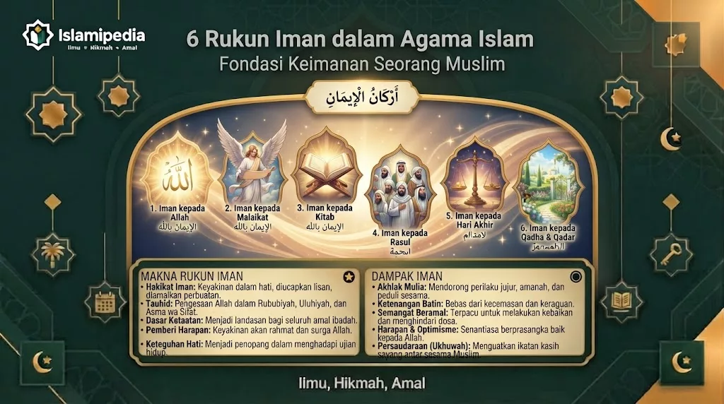 6 Rukun Iman dalam Agama Islam