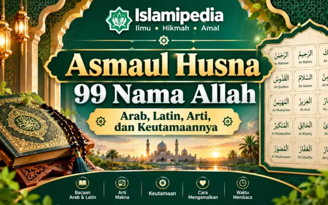 Asmaul Husna 99 Nama Allah, Arab, Latin dan Artinya