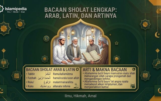 Bacaan Sholat Lengkap Tulisan Arab Latin beserta Artinya