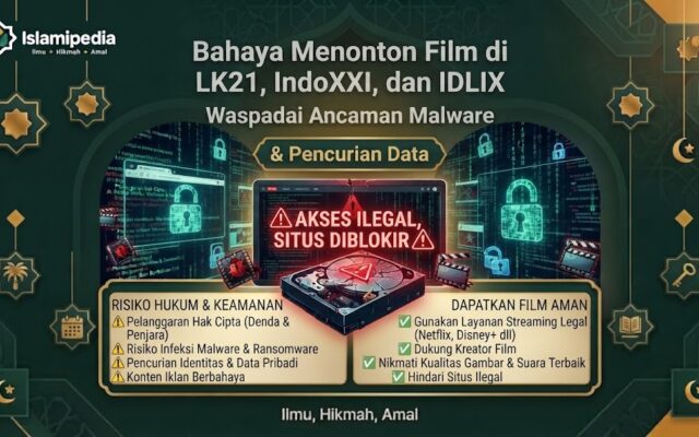 Bahaya Menonton Film di LK21, IndoXXI, dan IDLIX