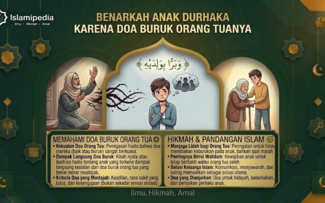 Benarkah Anak Durhaka karena Doa Buruk Orang Tuanya
