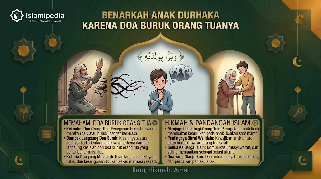 Benarkah Anak Durhaka karena Doa Buruk Orang Tuanya