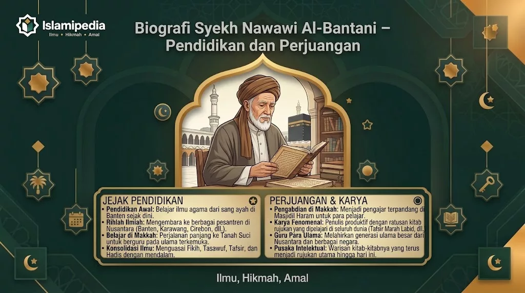 Biografi Syekh Nawawi Al Bantani – Pendidikan dan Perjuangan