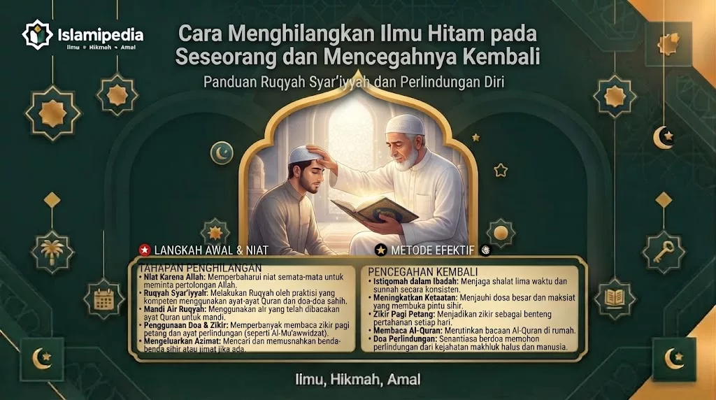 Cara Menghilangkan Ilmu Hitam pada Seseorang dan Mencegahnya Kembali