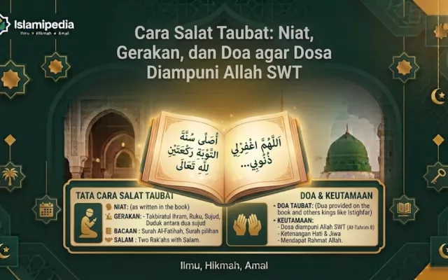 Cara Salat Taubat Niat,Gerakan,dan Doa agar Dosa Diampuni Allah SWT