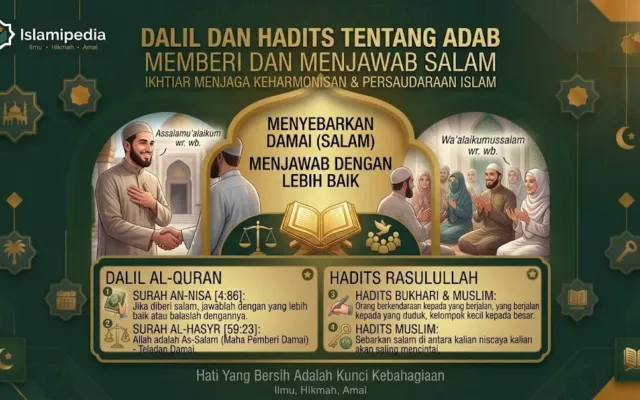 Dalil dan Hadits Tentang Adab Memberi dan Menjawab Salam