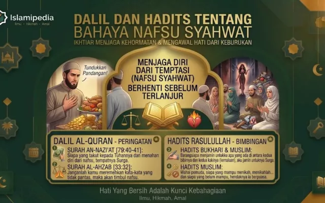 Dalil dan Hadits Tentang Bahaya Nafsu Syahwat