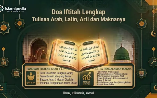 Doa Iftitah Lengkap Tulisan Arab, Latin, Arti dan Maknanya