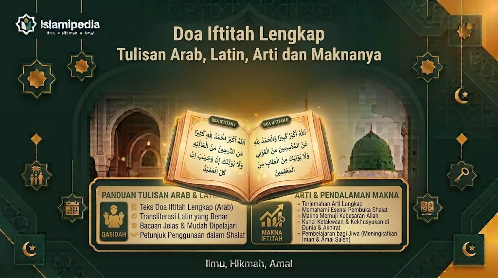 Doa Iftitah Lengkap Tulisan Arab, Latin, Arti dan Maknanya