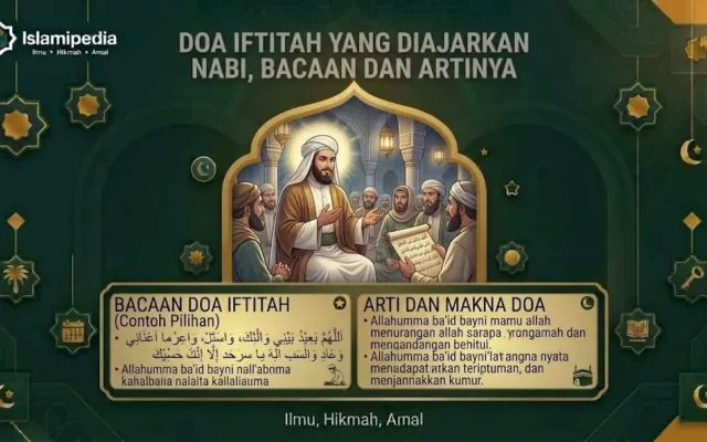 Doa Iftitah yang Diajarkan Nabi, Bacaan dan Artinya