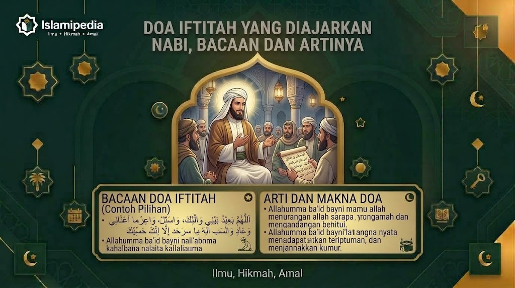 Doa Iftitah yang Diajarkan Nabi, Bacaan dan Artinya