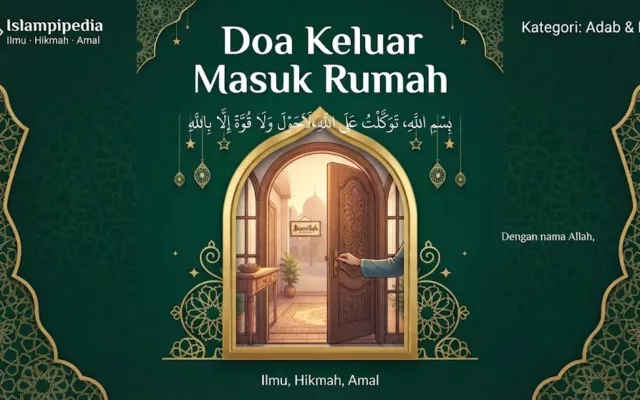 Doa Keluar Rumah