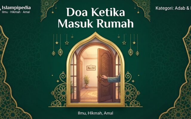 Doa Ketika Masuk Rumah