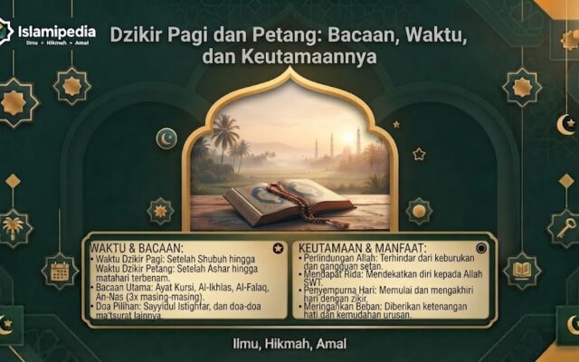 Dzikir Pagi dan Petang Bacaan, Waktu, dan Keutamaannya