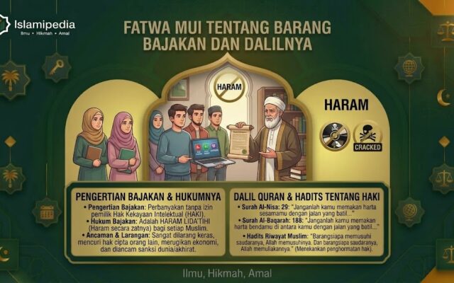 Fatwa MUI Tentang Barang Bajakan dan Dalilnya