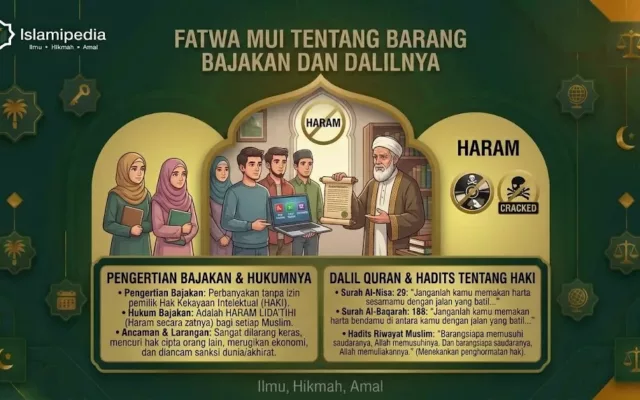 Fatwa MUI Tentang Barang Bajakan dan Dalilnya