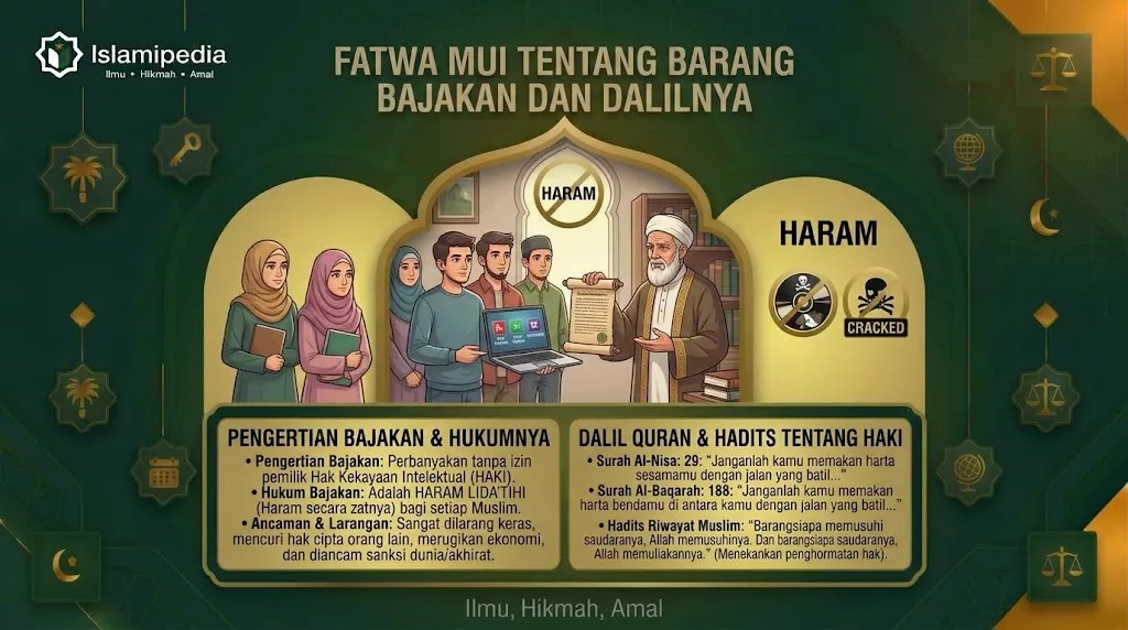 Fatwa MUI Tentang Barang Bajakan dan Dalilnya