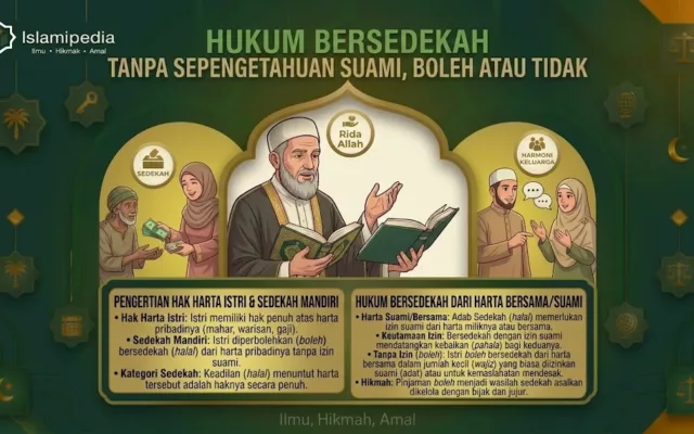 Hukum Bersedekah Tanpa Sepengetahuan Suami, Boleh atau Tidak