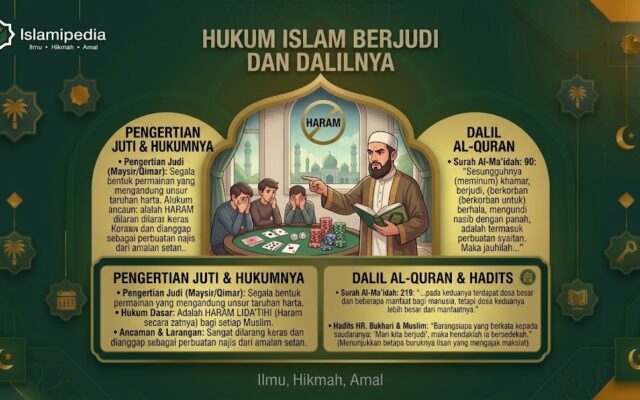 Hukum Islam Berjudi dan Dalilnya