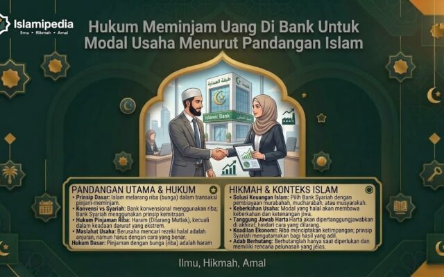 Hukum Meminjam Uang Di Bank Untuk Modal Usaha Menurut Pandangan Islam