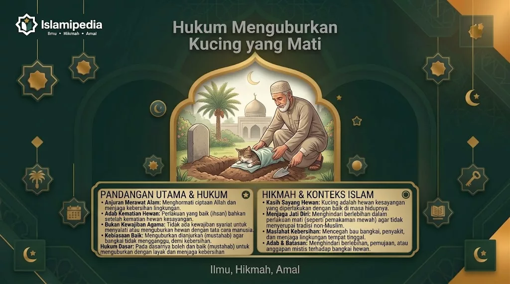 Hukum Menguburkan Kucing yang Mati