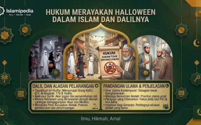Hukum Merayakan Halloween Dalam Islam dan Dalilnya