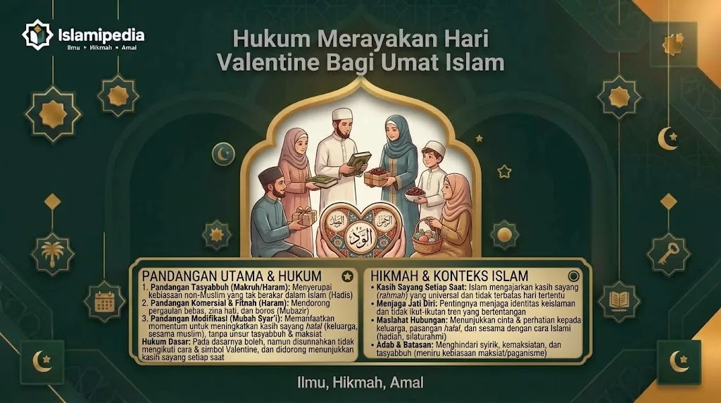 Hukum Merayakan Hari Valentine Bagi Umat Islam