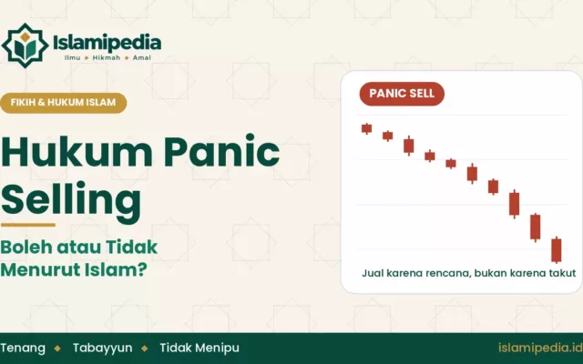 Hukum Panic Selling dan Menyebar Kabar Panik Menurut Islam