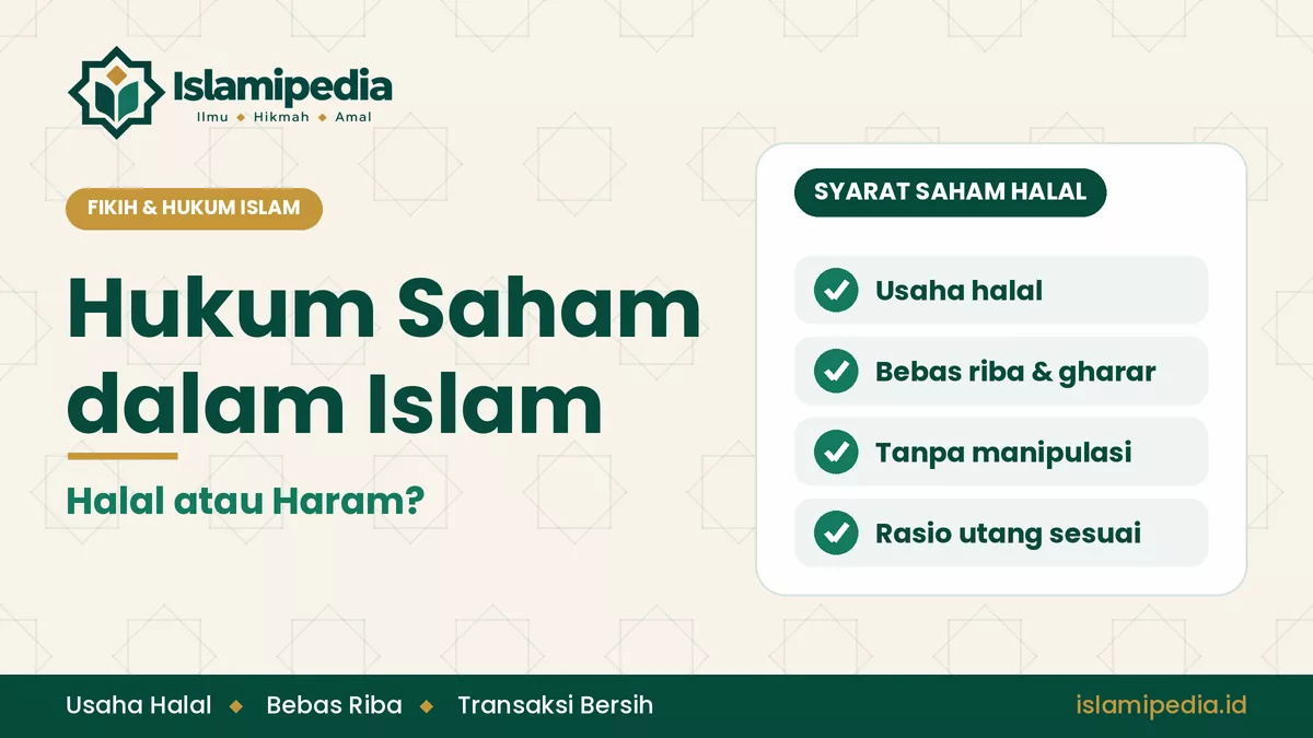 Hukum Saham dalam Islam Halal atau Haram