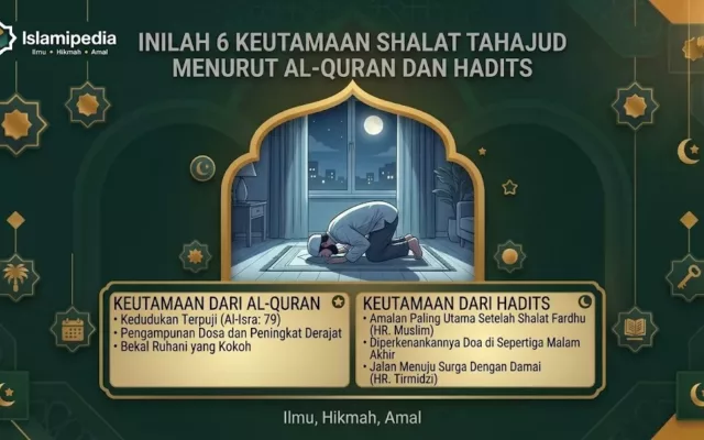 Inilah 6 Keutamaan Shalat Tahajud Menurut Alquan dan Hadits