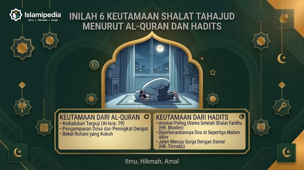 Inilah 6 Keutamaan Shalat Tahajud Menurut Alquan dan Hadits