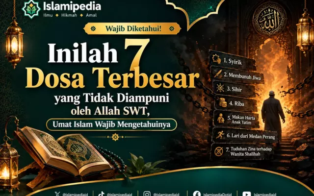 Inilah 7 Dosa Terbesar yang Tidak Diampuni oleh Allah SWT, Umat Islam Wajib Mengetahuinya