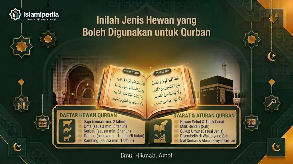 Inilah Jenis Hewan yang Boleh Digunakan untuk Qurban