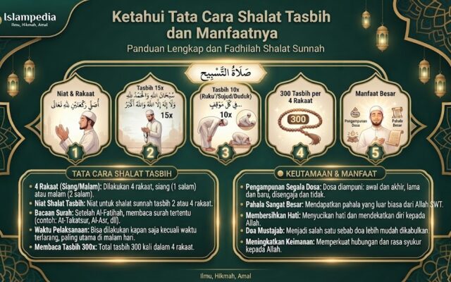 Ketahui Tata Cara Shalat Tasbih dan Manfaatnya