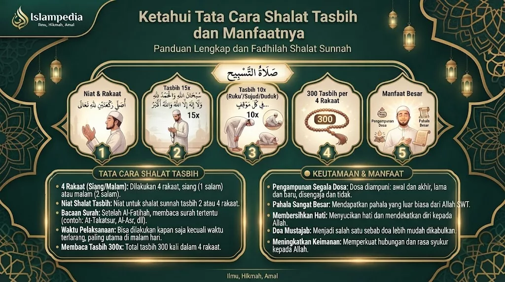Ketahui Tata Cara Shalat Tasbih dan Manfaatnya