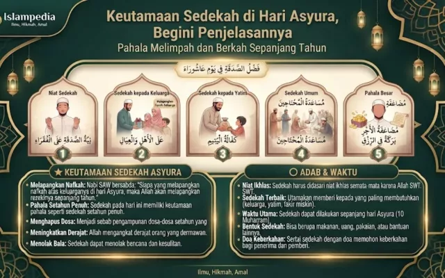 Keutamaan Sedekah di Hari Asyura, Begini Penjelasannya