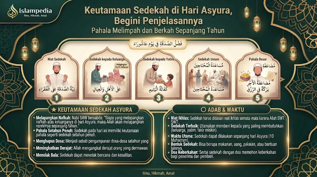 Keutamaan Sedekah di Hari Asyura, Begini Penjelasannya