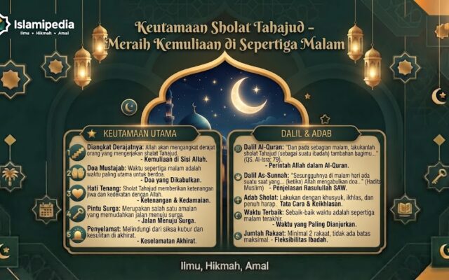 Keutamaan Sholat Tahajud