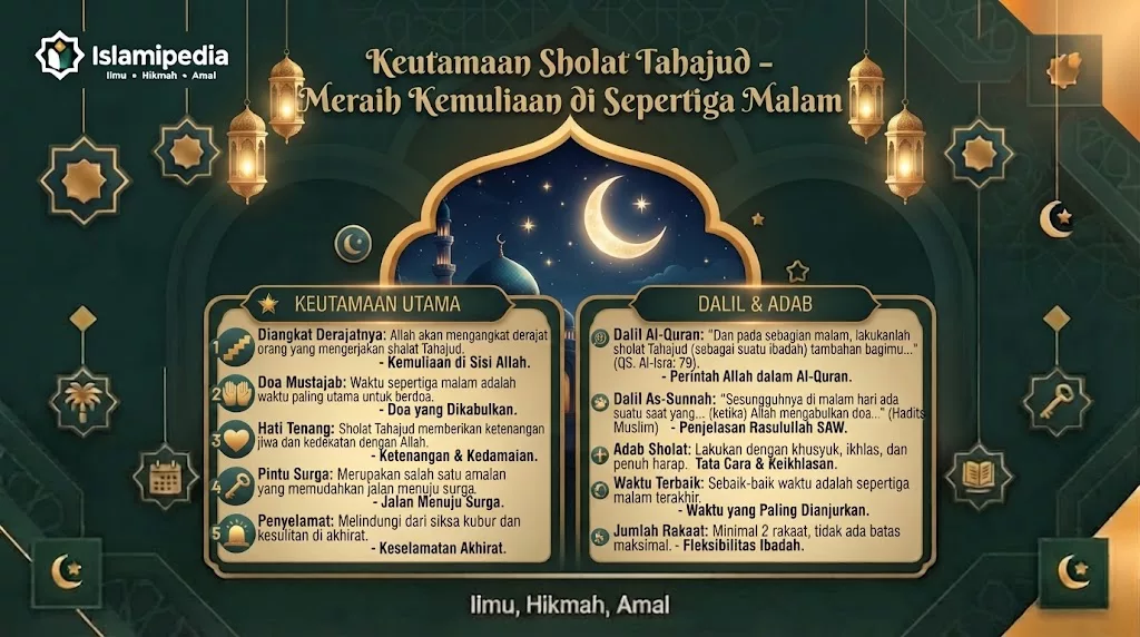 Keutamaan Sholat Tahajud